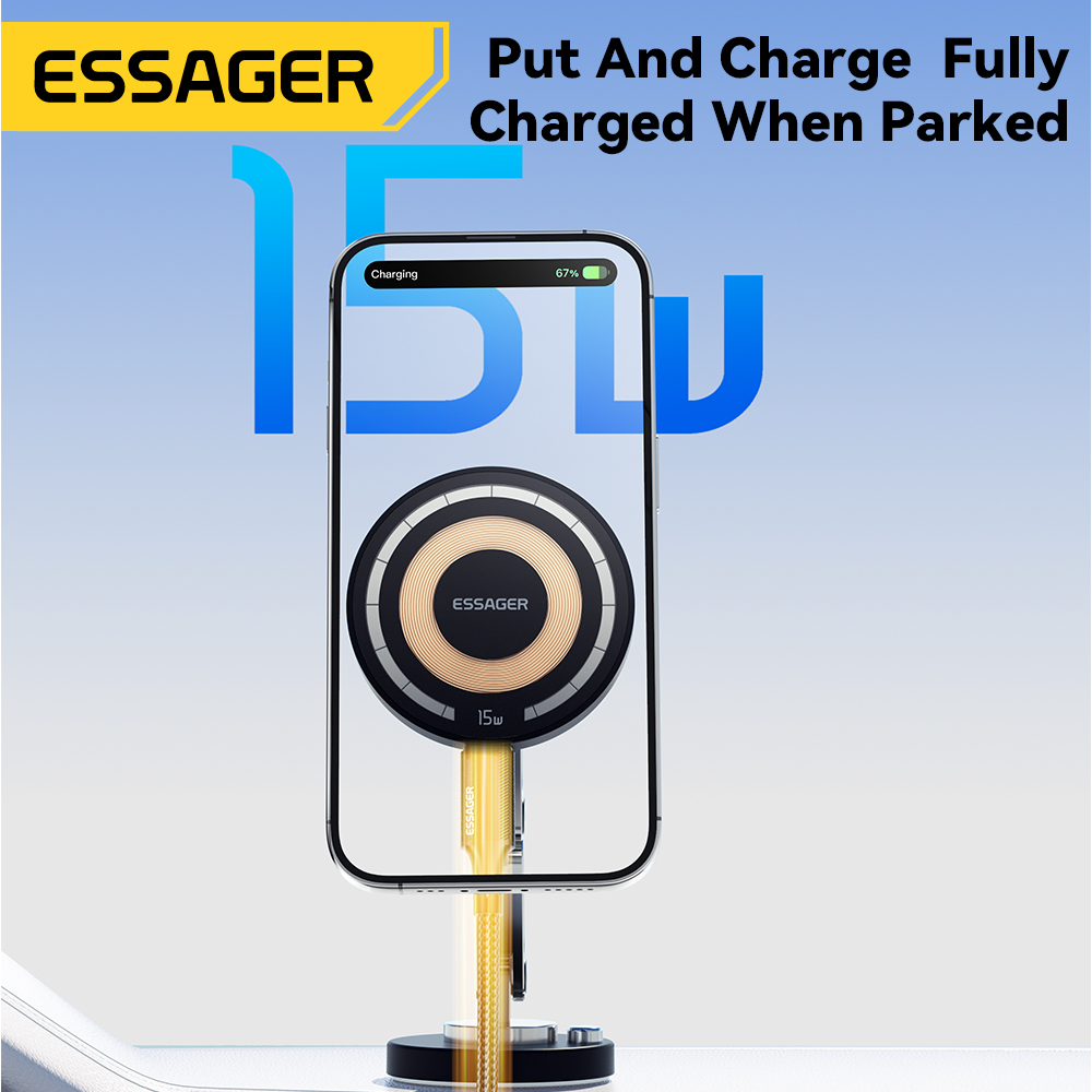 Essager-Chargeur magnétique sa - Wireless Car Charger Mount Fast Charging avis et prix