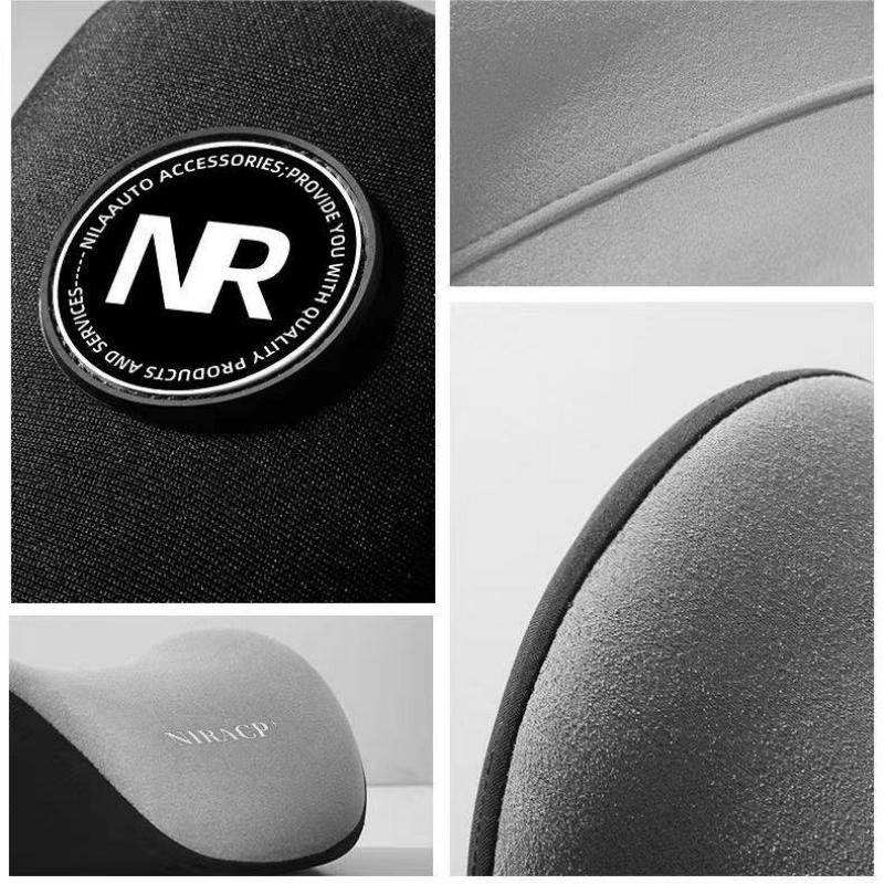 Appui-tête de voiture en mouss - Memory Foam Car Neck Pillow Lumbar Support avis et prix