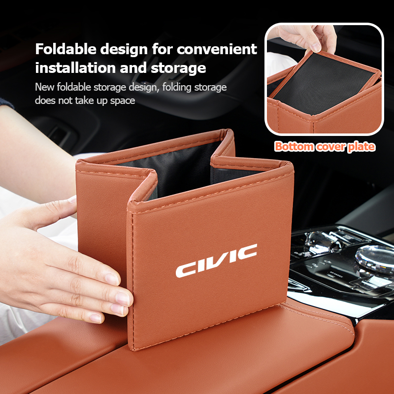 Poubelle de voiture pliable, s - Waterproof Car Trash Can With Lid avis et prix