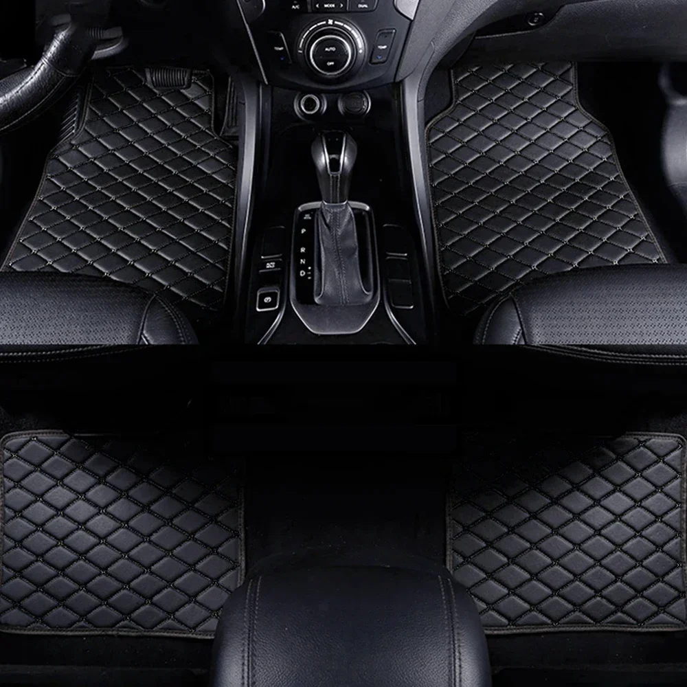 Tapis de sol de voiture 4 pièc - Car Floor Mats Universal Waterproof Leather avis et prix