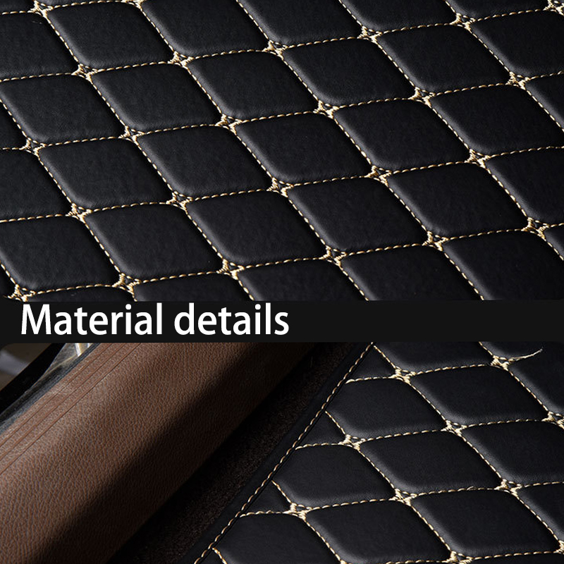 Ensemble de 5 tapis de sol uni - Car Floor Mats Universal Waterproof Leather avis et prix