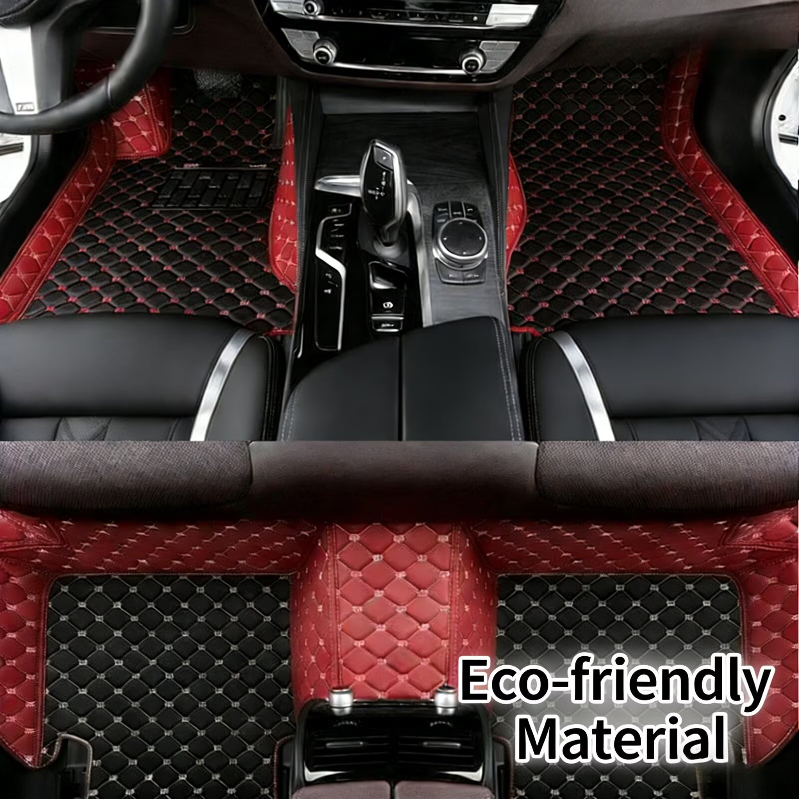 Tapis de sol de voiture en cui - Car Floor Mats Universal Waterproof Leather avis et prix