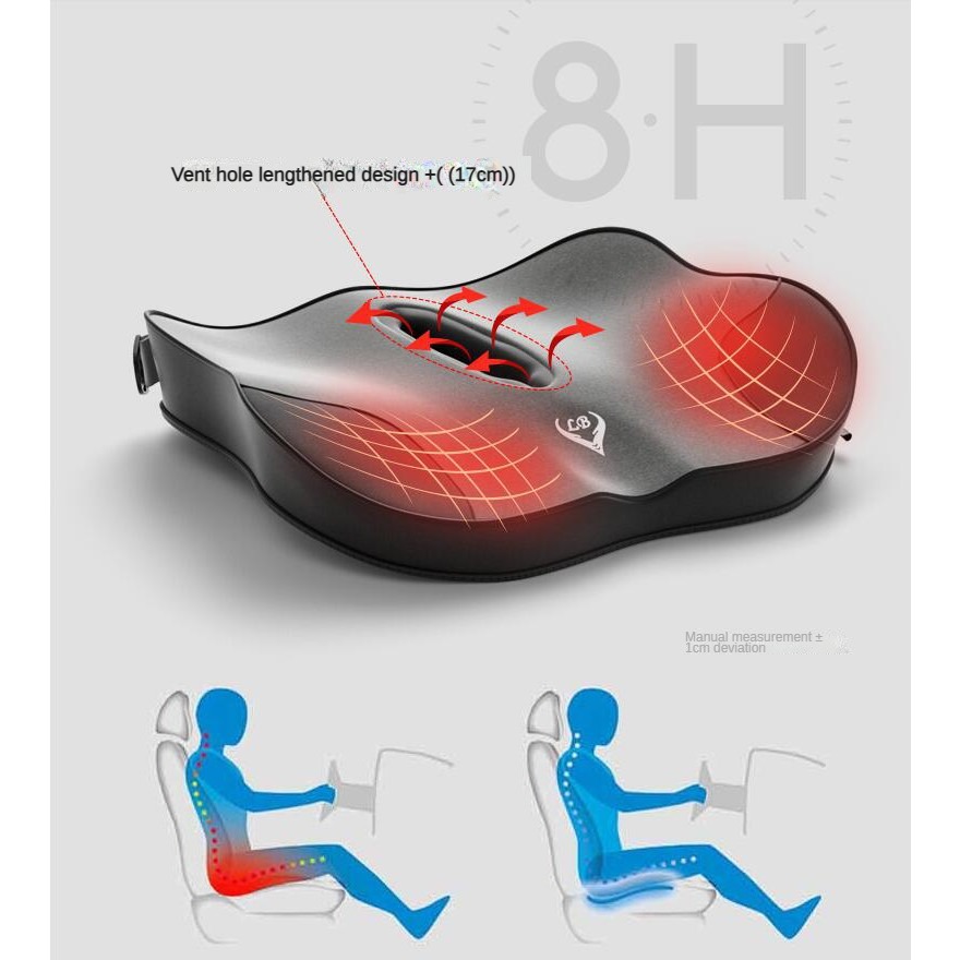 Coussin de chaise de bureau en - Memory Foam Car Neck Pillow Lumbar Support avis et prix