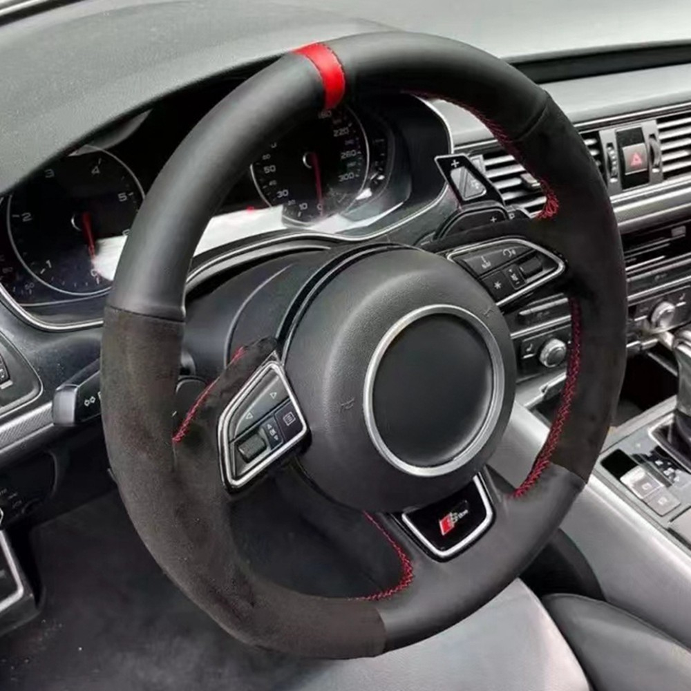 Juste de volant de voiture tre - Car Steering Wheel Cover Anti Slip Breathable avis et prix