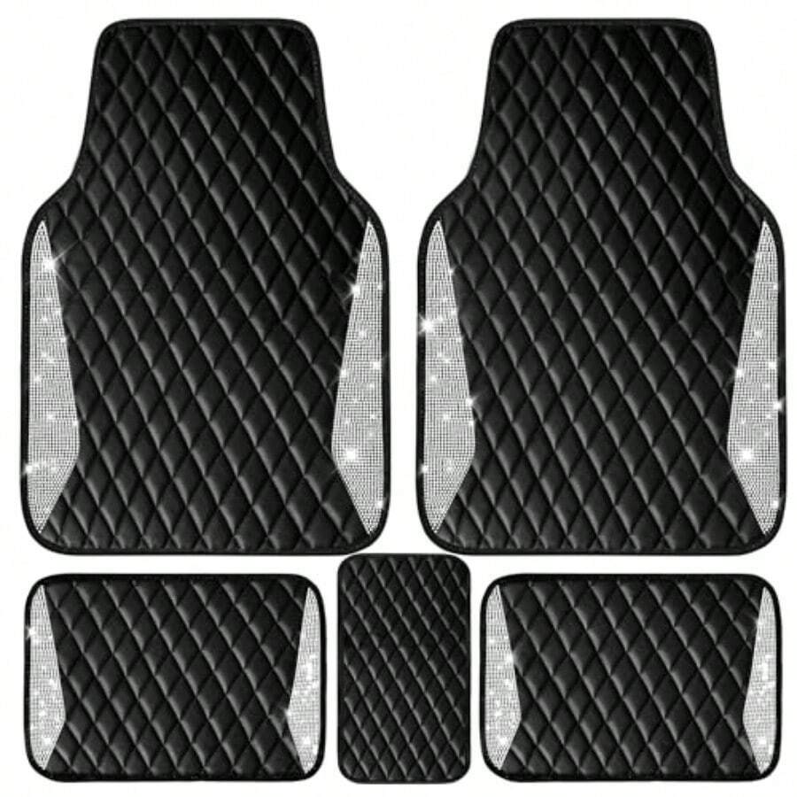 Tapis de voiture en cuir, tapi - Car Floor Mats Universal Waterproof Leather avis et prix