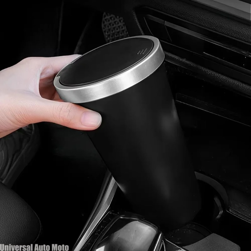 Mini poubelle de voiture en AB - Waterproof Car Trash Can With Lid avis et prix