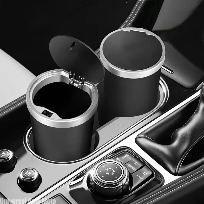 Mini poubelle de voiture en AB - Waterproof Car Trash Can With Lid avis et prix