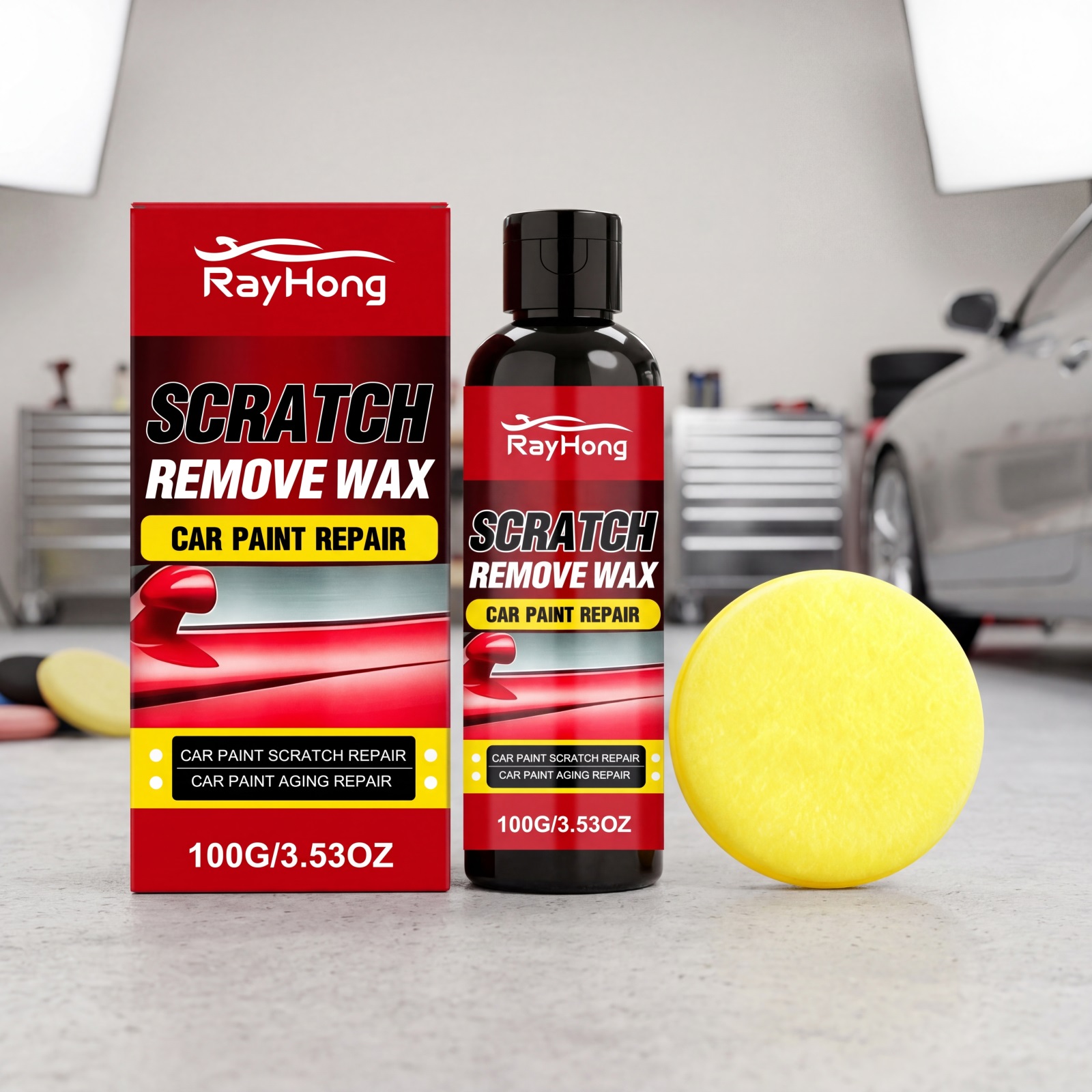 Pâte de réparation pour rayure - Car Scratch Repair Polishing Wax Paste avis et prix