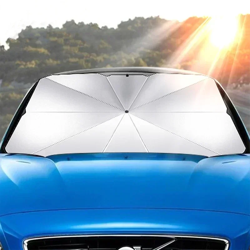 Pare-soleil pliable pour pare- - Car Sunshade Windshield Umbrella Foldable avis et prix