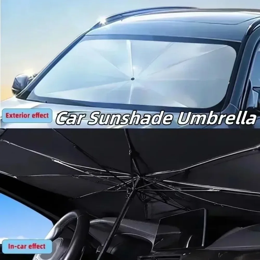 Pare-soleil pliable pour pare- - Car Sunshade Windshield Umbrella Foldable avis et prix