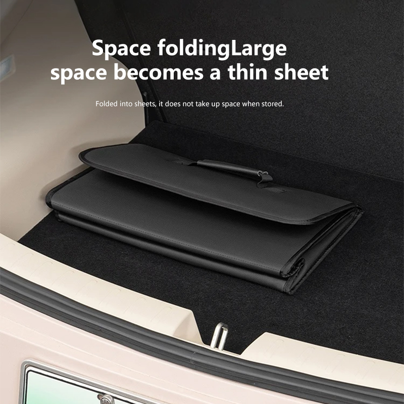 Boîte de rangement de coffre d - Car Trunk Organizer Foldable Storage Box avis et prix