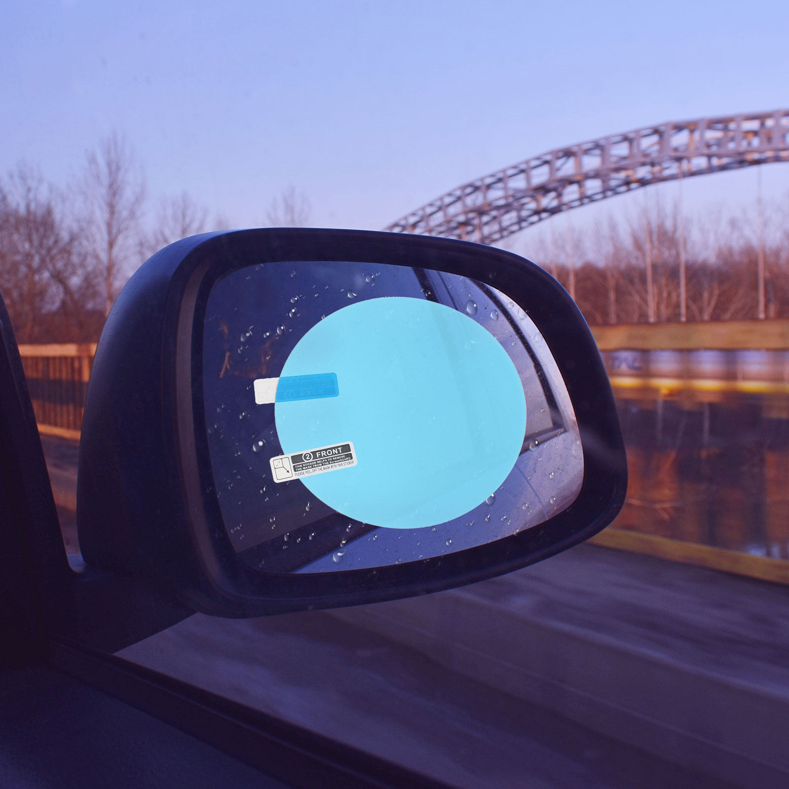 1 paire de films pour rétrovis - Anti Glare Car Rearview Mirror Film avis et prix