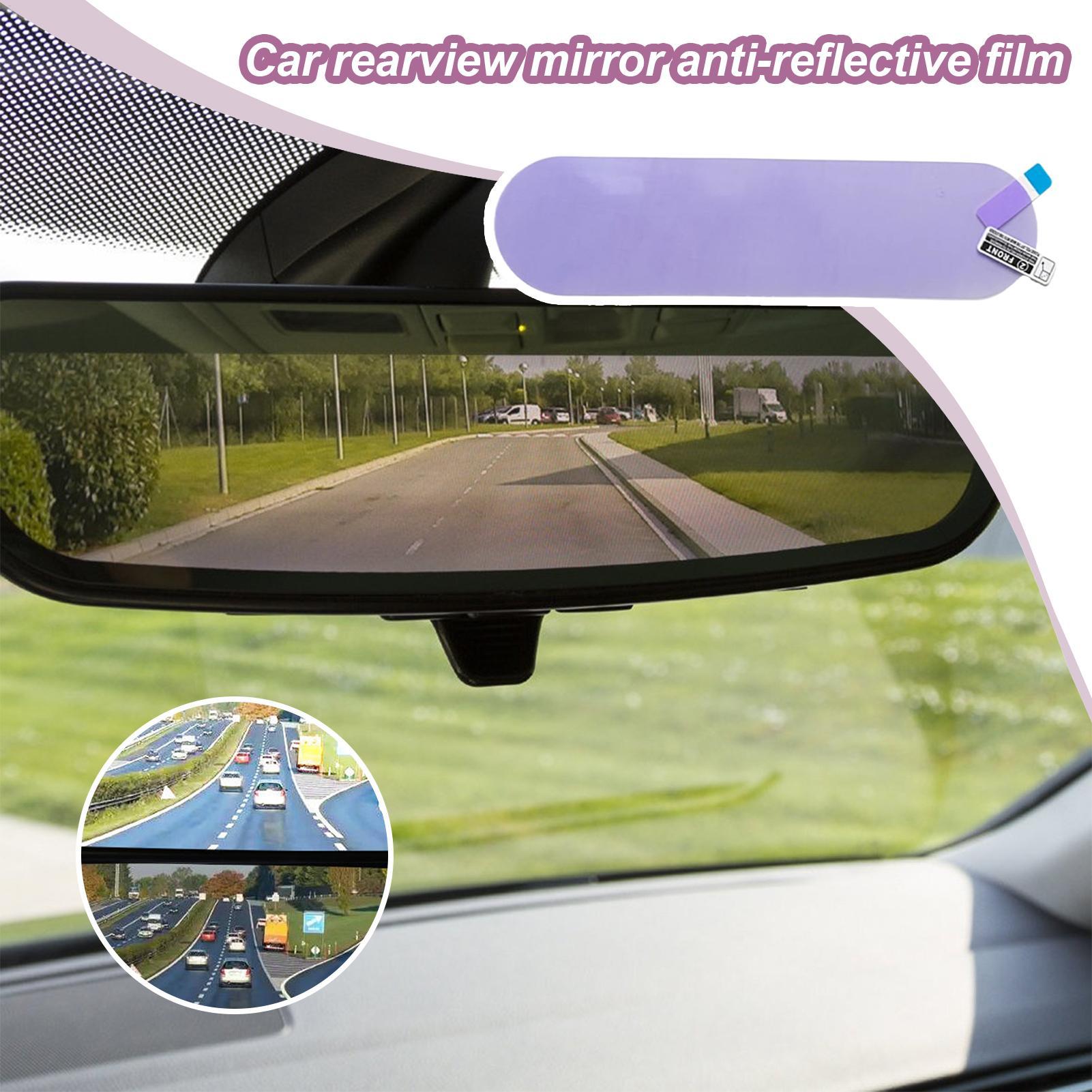 Film autocollant anti-éblouiss - Anti Glare Car Rearview Mirror Film avis et prix