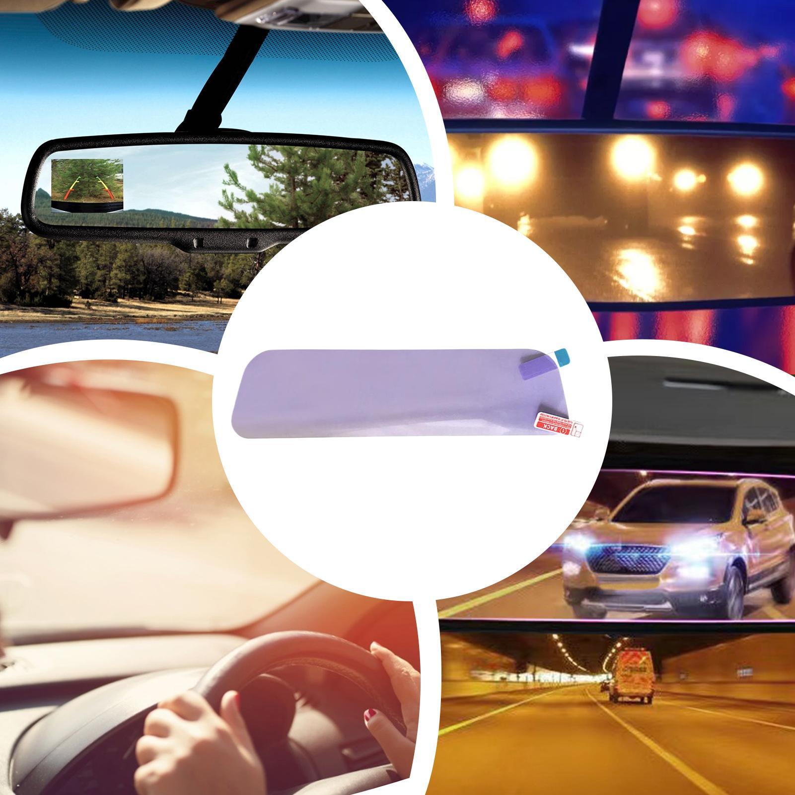 Film autocollant anti-éblouiss - Anti Glare Car Rearview Mirror Film avis et prix