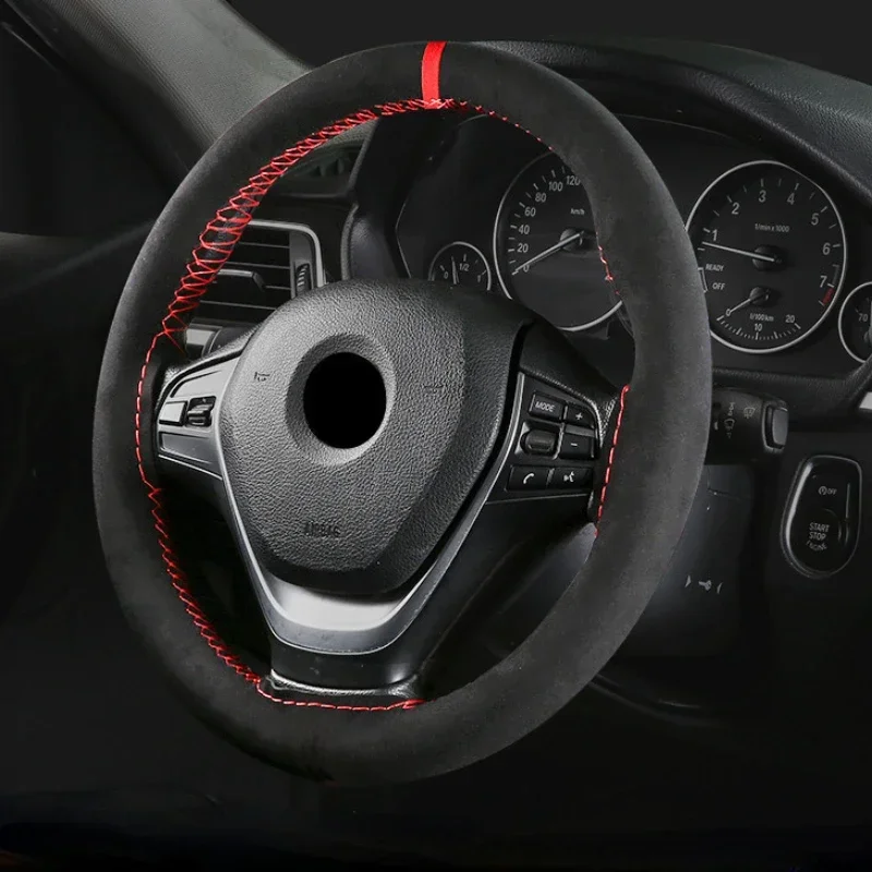 Housse de volant de voiture un - Car Steering Wheel Cover Anti Slip Breathable avis et prix