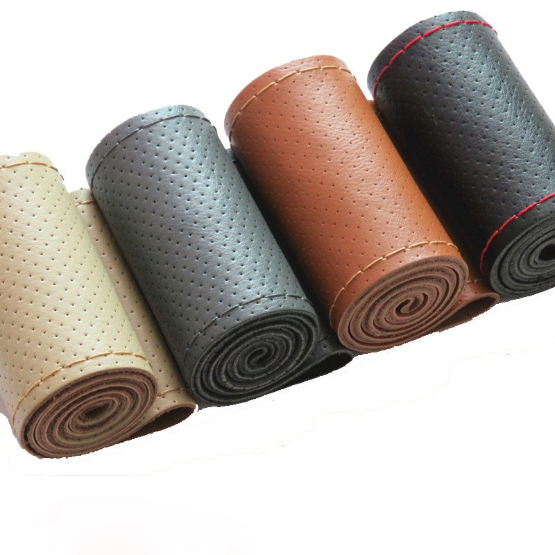Nouveau 36 38 40 cm couverture - Car Steering Wheel Cover Anti Slip Breathable avis et prix