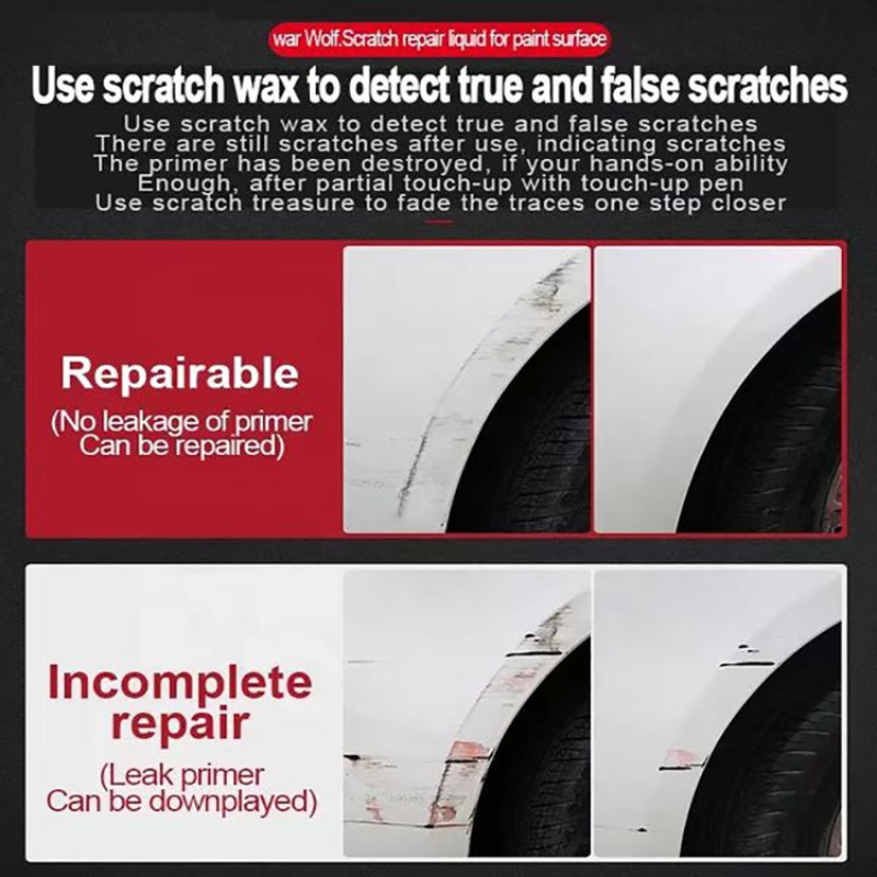 Pâte de réparation des rayures - Car Scratch Repair Polishing Wax Paste avis et prix